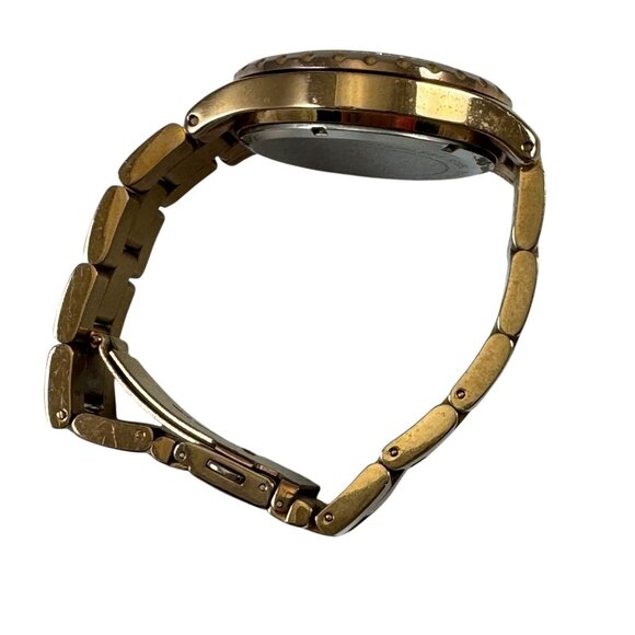 Michael Kors Runway Grey Mother of Pearl Rose Gold Plated Ladies Watch MK5453 - Picture 5 of 8